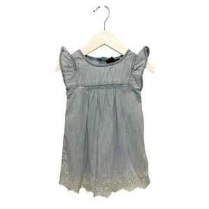 ⭐️ 5/$30 Gap Kids Embroidered Floral Dress size 12-18 Months